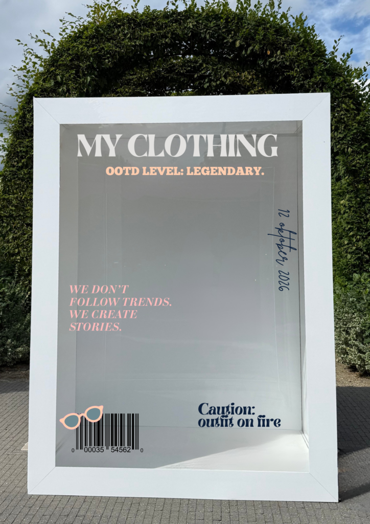 Magazine photobooth bedrijfsfeest inspo